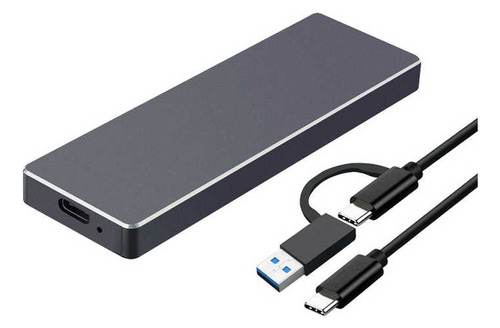 Cofre Ssd M2 Nvme Usb-c 10gbps / Aluminio / Cable Usb A/c-c