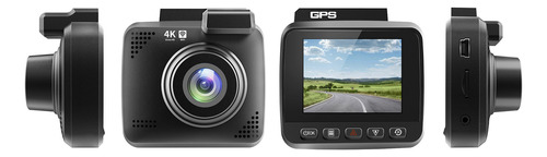 Cámara De Coche W New Real 4k Dash Cam Wifi Gps Ultra Hd 170