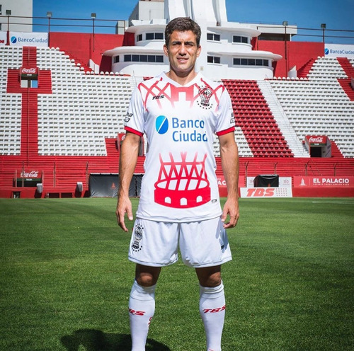 Imagen 4 de 5 de Short Oficial Huracán Tbs 2020 Blanco/bl