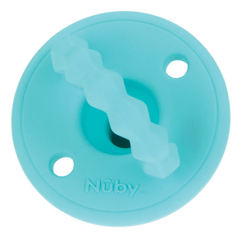 Nuby Softees Chupon Y Mordedor Para Bebés 4 Color Colores Período De Edad 0-6 Meses