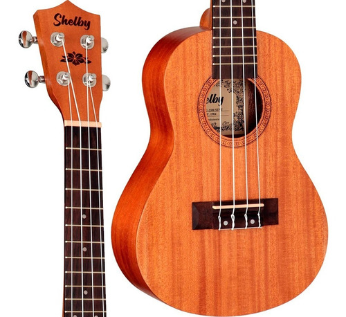 Imagem 2 de 3 de Ukulele Shelby Su23m - Mogno
