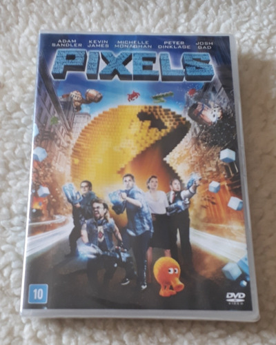 Dvd Filme Pixels Adam Sandler Original Lacrado