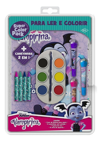 Livro Disney - Super Color Pack - Vampirina