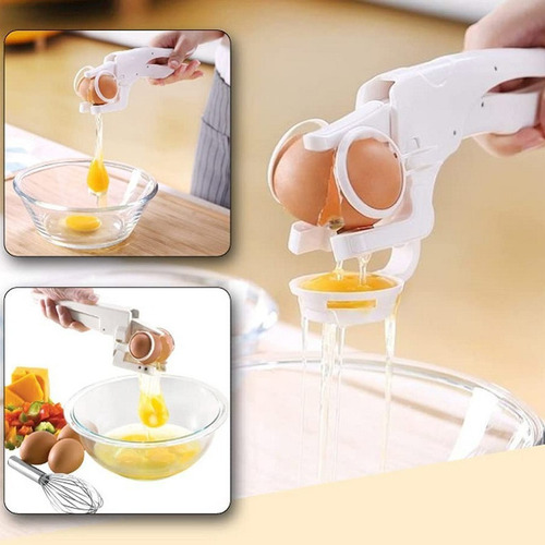 Quebrador De Ovos Manual - Separa Gema E Clara Para Cozinha