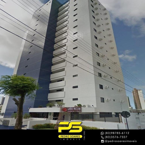 Apartamento Com 1 Dormitório À Venda, 50 M² Por R$ 220.000,00 - Brisamar - João Pessoa/pb - Ap4115