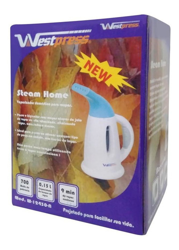 Imagem 3 de 9 de Steamer Vaporizador Portátil Steam Home W-12430