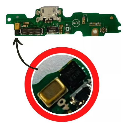 Placa De Carga Compatível Moto G5 Xt1672