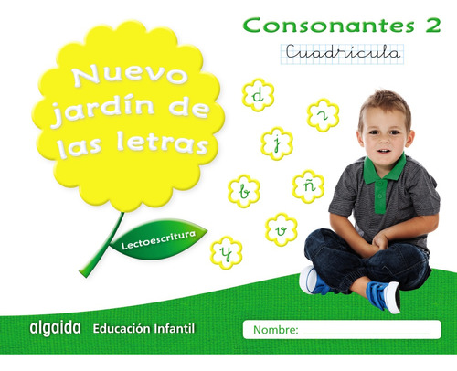 Libro Nuevo Jardin De Las Letras Consonantes 2 Cuadricula De