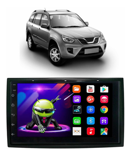 Central Multimidia Chery Tiggo 2010 2011 2012 2013 + Tv Gps 