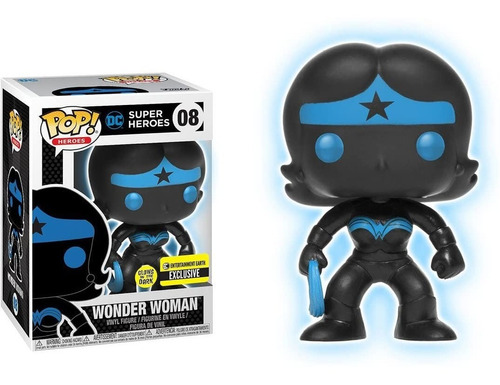 Funko Pop Wonder Woman - Mujer Maravilla #08 Exclusivo 