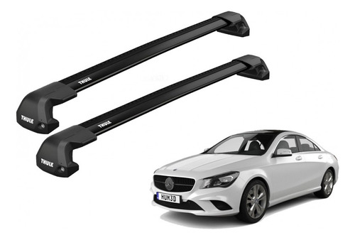 Barras Thule Mercedes Benz Cla 13-18 Pf / Edge Flu Bk