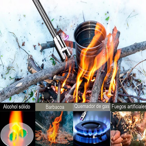 Encendedor Electrónico, Carga Usb, Viaje, Hogar, Azul