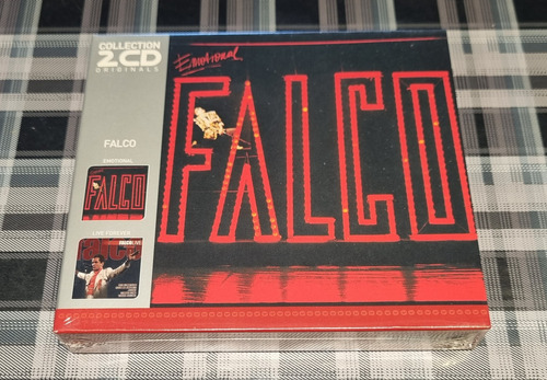 Falco - Emotional / Live Forever - 2 Cds Import. Pop 80 Nu