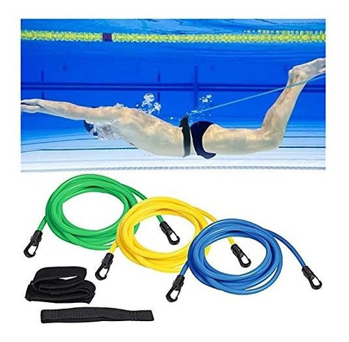 Swimming Training Equipment Adjustable Belt Elastic Swim Jv