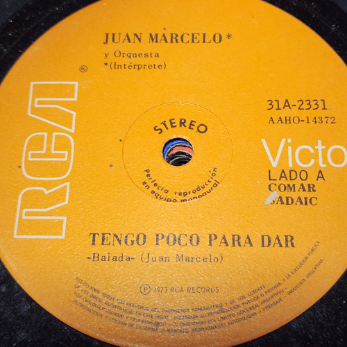 Simple Juan Marcelo Angel Gatti Y Orq Rca Victor C7
