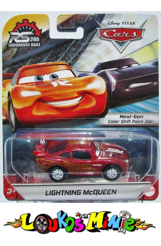 Disney Cars Lightning Mcqueen Rs 24h Endurance Race Lacrado