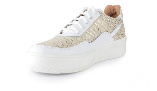 Imagen 4 de 8 de Zapatillas Sneakers Zapatos De Mujer De Cuero Jack - Ferraro