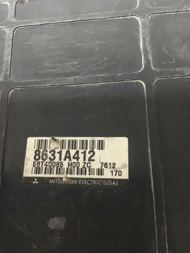 Computadora Ecu Motor Mitsubishi Galant 2008 8631a412 (Usado)