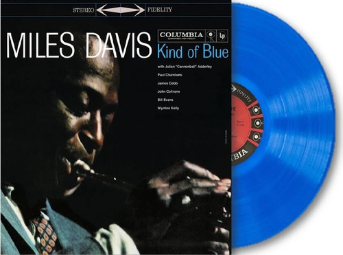 Miles Davis Kind Of Blue Lp Blue Vinyl