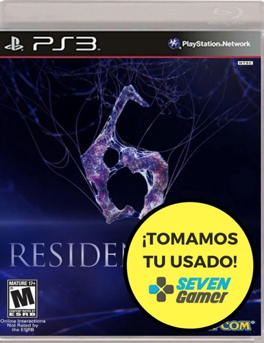 Resident Evil 6 Ps3 Juego Fisico Sellado Nuevo Playstation 3