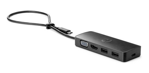 Imagen 2 de 7 de Adaptador Hp Usb-c Travel Hub G2 7pj38aa Hdmi Vga Usb-a