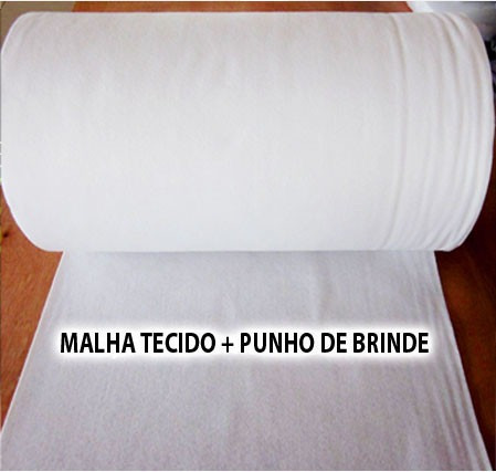 2 Quilos Tecido 100% Poliester Branco Sublimação Camisetas