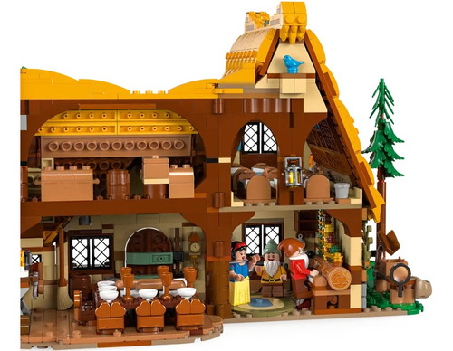 Lego Cabaña Blancanieves Y Los Siete Enanitos 43242 Sellado 2228 Cabaña De Blancanieves Y Los Siete Enanitos (Usado)