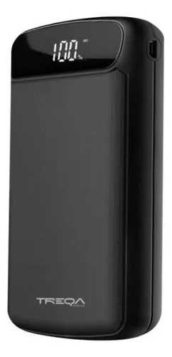 Power Bank Treqa 16800 Mah 2 Usb Display Digital 2.1a Color Negro