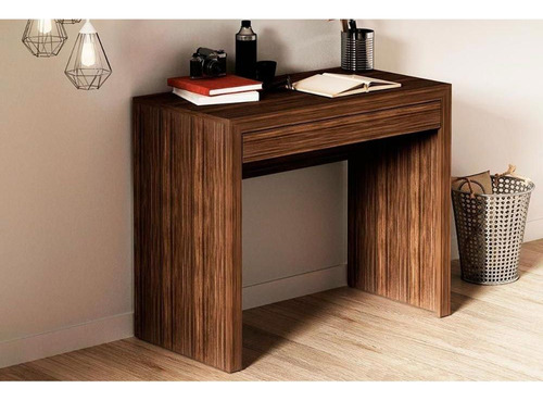 Mesa De Computador Me4107 C/ 1 Gaveta Branco - Tecno Mobili