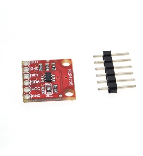 Imagen 2 de 7 de Conversor Digital-analogico Dac Mcp4725 I2c