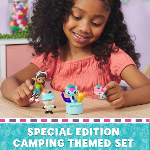 Set De Figuras Campamento Gabby's Viajeros Casa De Muñecas