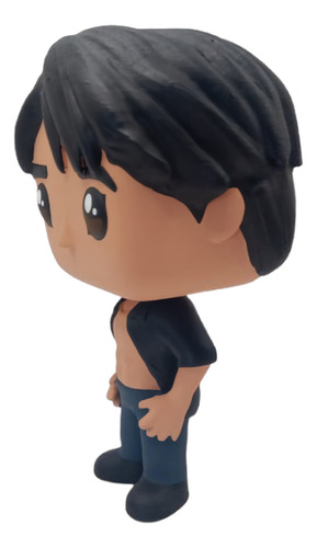 Funko Personalizado Jungkook De Bts Camisa Negra Con Caja