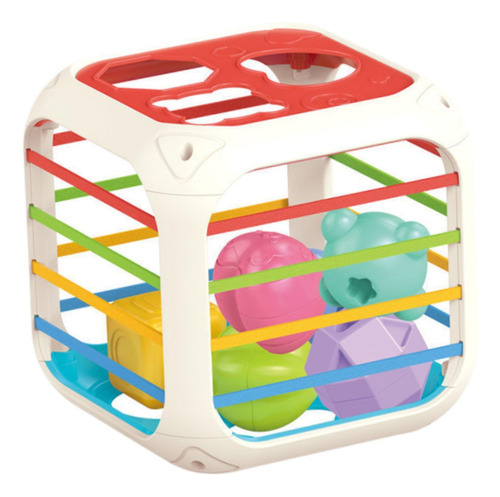 Actividad Cube Bin De Forma Sensorial Bloques Accesorios