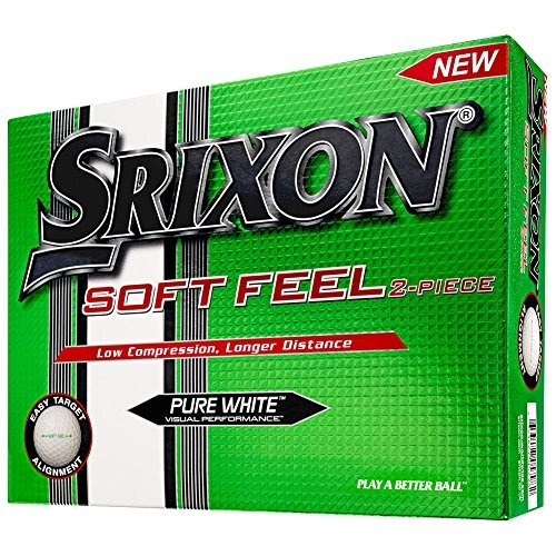 Srixon Men's Soft Feel Actualizado Box Golf Balls (una Docen