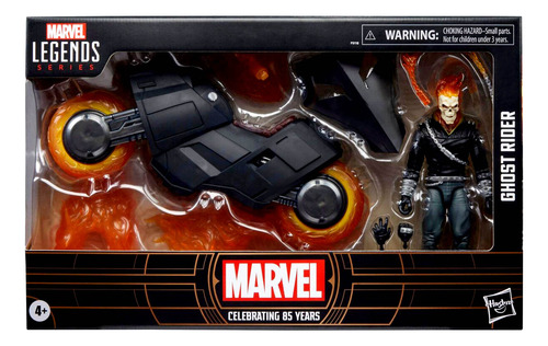 Figura De Acción Ghost Rider Marvel Legends - Hasbro