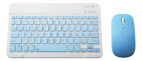 Teclado Y Mouse Bluetooth Inalámbricos Para Pc iPad Android