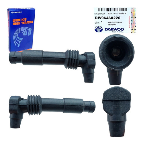 Imagen 8 de 10 de Cables Bujias Chevrolet Optra Limited Tapa Negra Original