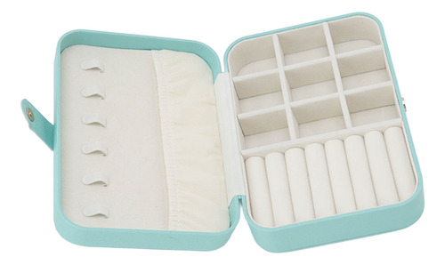 Estuche Organizador Portátil Pequeño Para Joyas De Viaje