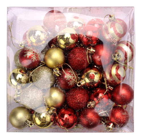 Bolas Decorativas Para Árbol De Navidad, 50 Unidades, Para F