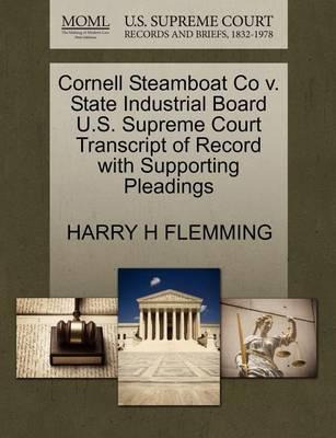 Libro Cornell Steamboat Co V. State Industrial Board U.s....