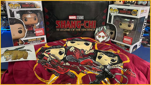 Funko Pop Marvel Collector Corps Shang-chi Talla Xl Nuevo