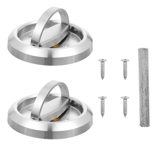 Tirador Plegable Invisible Para Puerta De Armario, 2 Unidade