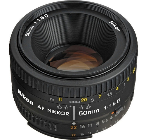 Lente Fijo Nikon 50 Mm 1.8 D Af Nikkor Gtia Local Gtia