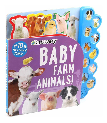 Libro Discovery: Baby Farm Animals! Nuevo