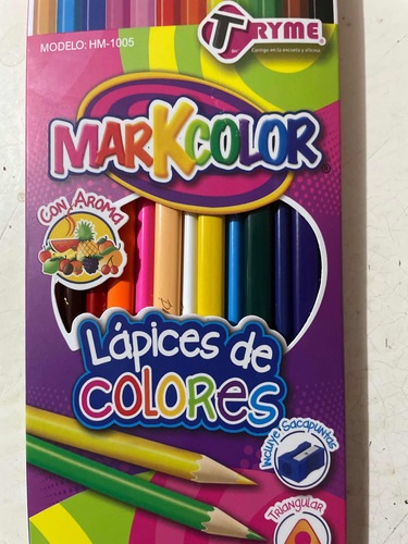 Lápices De Colores Con Aroma