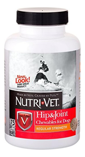 Nutrivet Cadera Y Articulación Masticables Fuerza Regular Pa