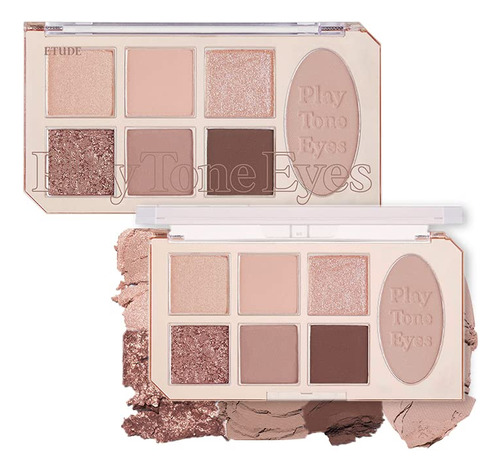 Etude Play Tone Eyepalette | De Ojo A Mejillas | Paleta Con