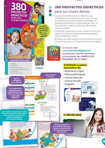 380 Proyectos Integradores ,mas Mi Calendario Regalo