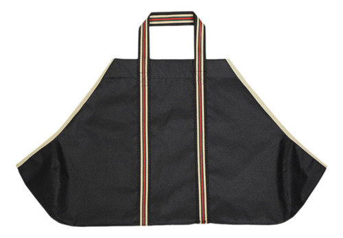 Portador De Leña Para Chimenea, Bolso Con Soporte De