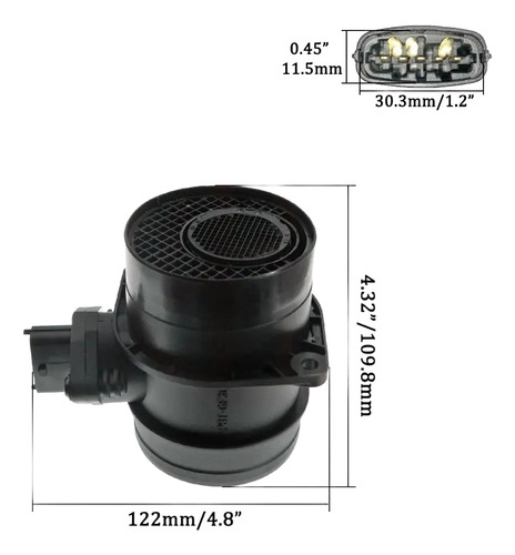 Sensor De Flujo De Aire Masivo Maf Para Ssangyong